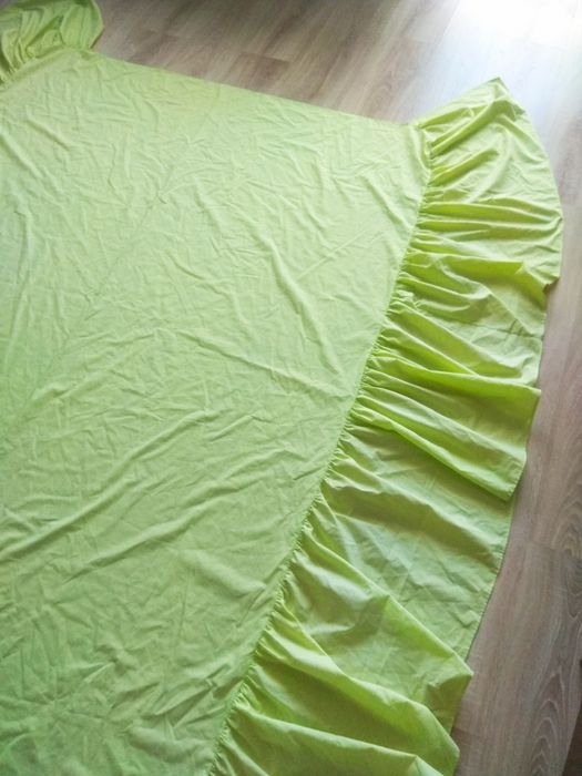 Prześcieradło Narzuta z falbaną