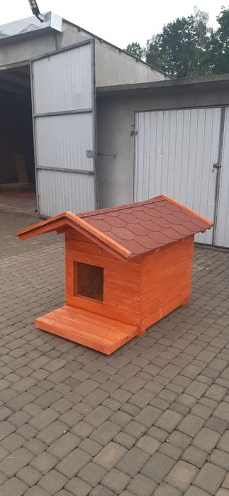 Wielka buda dla psa owczarek