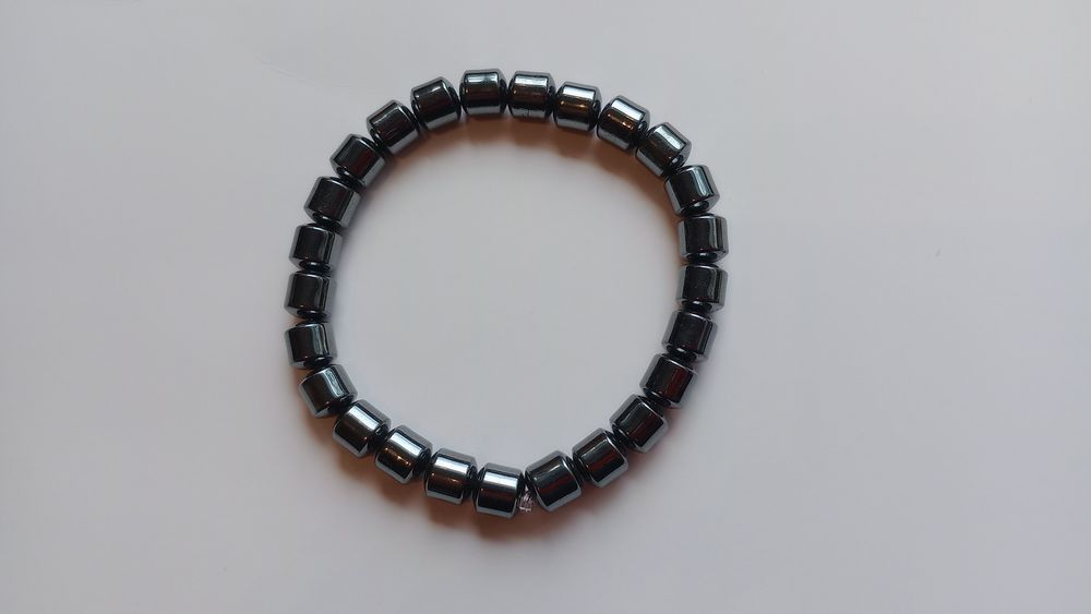 Bransoletka Męska Hematyt Extra