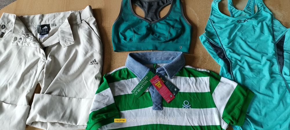 Zestaw Oryginalnych Ubrań, Strojów dla Dziewczynki 9-11 lat - ADIDAS i inne