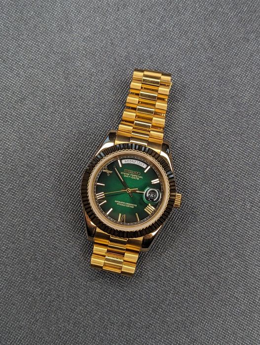 Seiko mod daydate złoty cygan 40mm rodzina Soprano