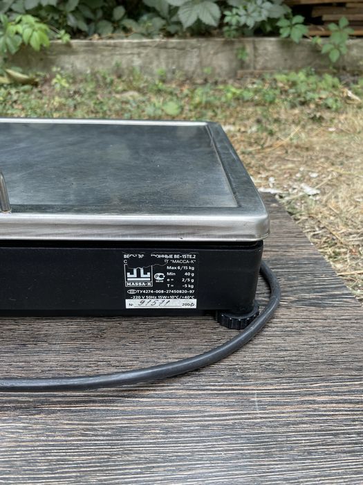 Ваги електричні Весы электронные