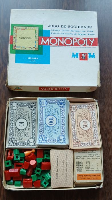 Monopoly antigo Majora anos 60