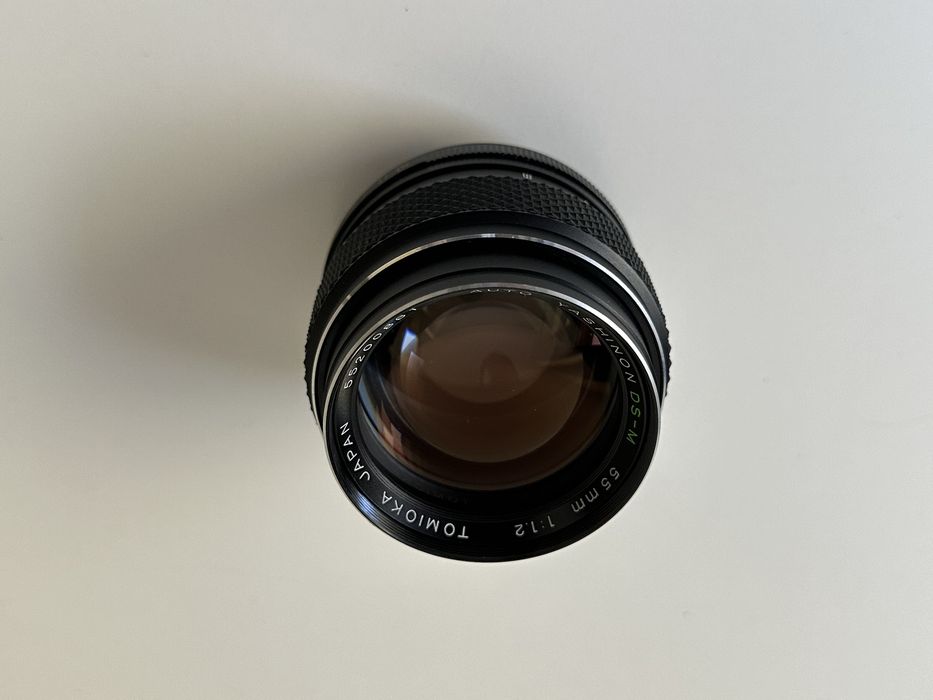 Lente Vintage Yashica Yashinon Tomioka DS-M f/1.2 55mm M42