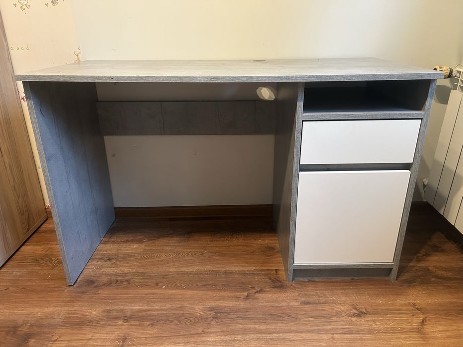 Biurko Jysk BILLUND 54x120 biały/szary