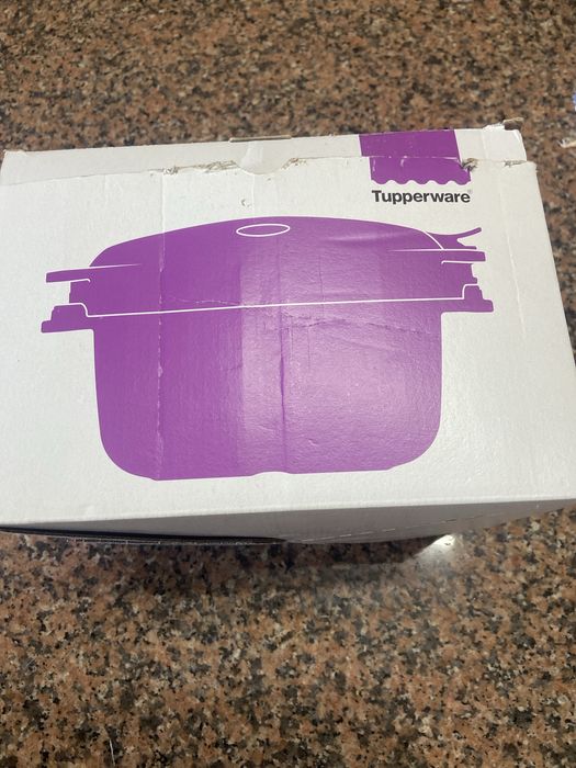 Panela de presao da tupperware de micro-ondas