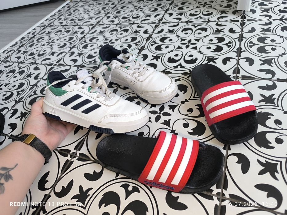 Buty plus klapki adidas
