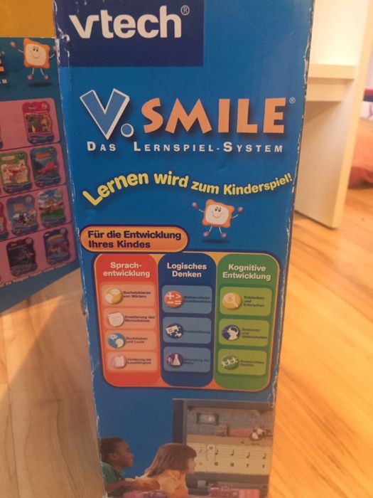 Gra Konsola Vtech Smile 2 sztuki + Pady