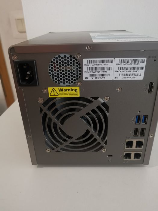 Serwer NAS QNAP TS-453 Pro + 2 x DYSK WD WD30EFRX 3TB WD Red 64MB