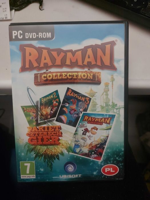 Rayman Collection PC Pakiet 4 Gier (Forever, 2, 3, Origins) Stan Idealny