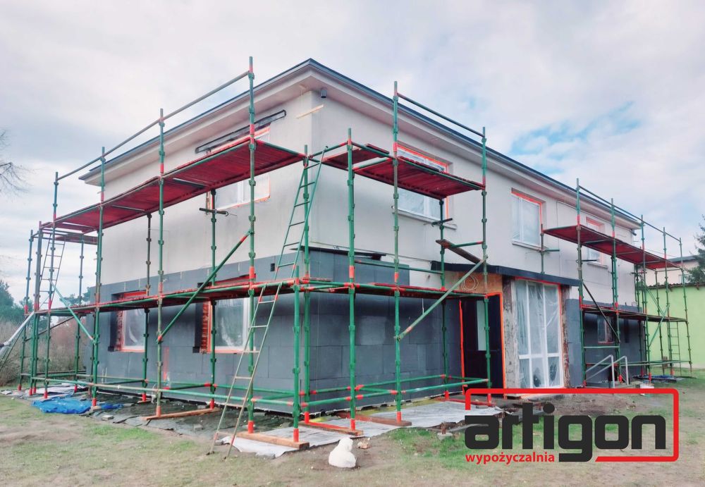 Rusztowanie wynajem rusztowań choinkowe klinowe elewacyjne Plettac