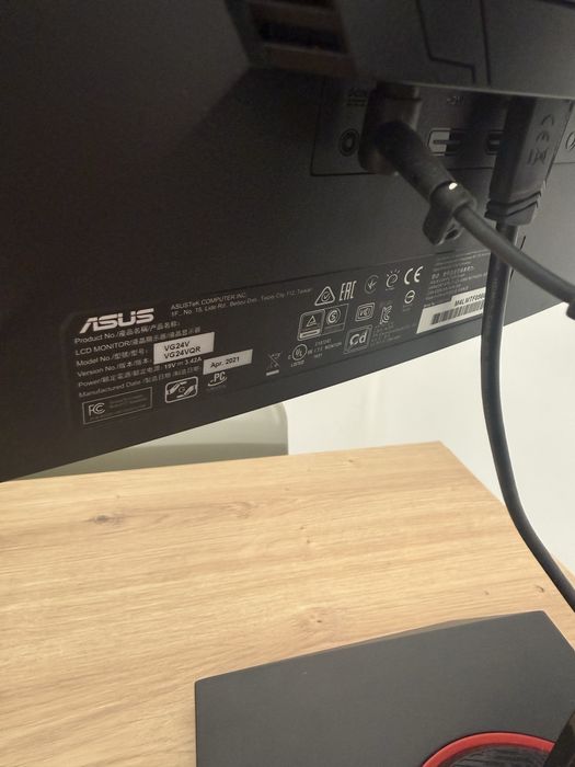 ASUS TUF Gaming VG24VQ 24 cali 144Hz Curved