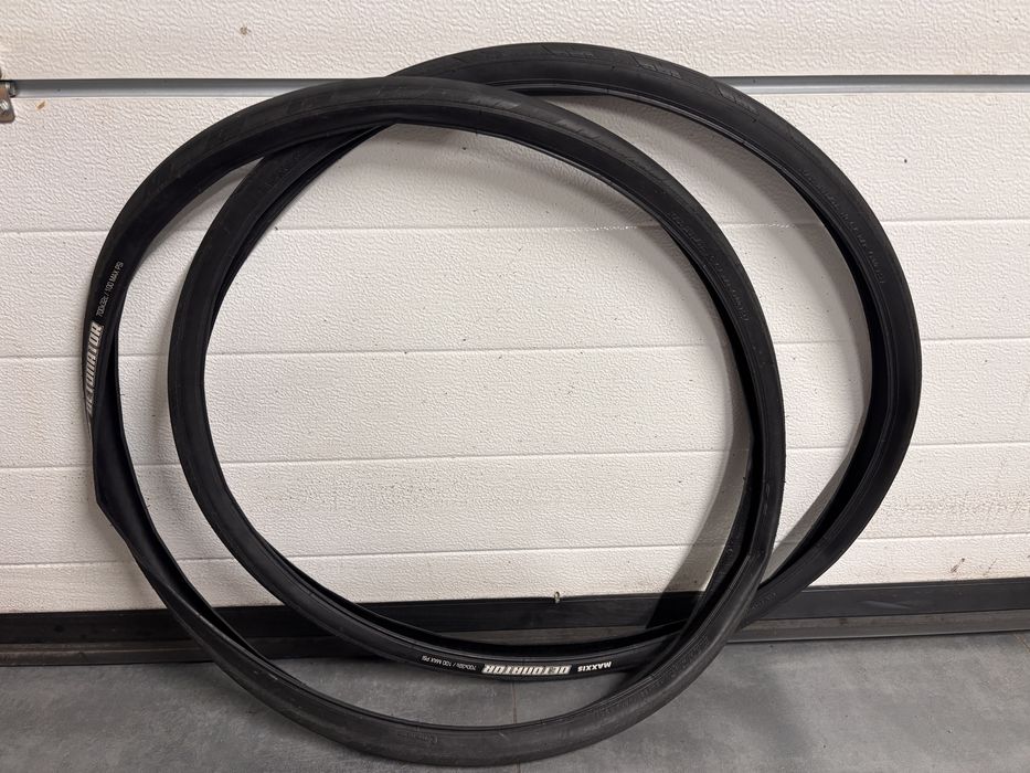 Opony zwijane Maxxis detonator 700x32c komplet 2 szt bdb stan