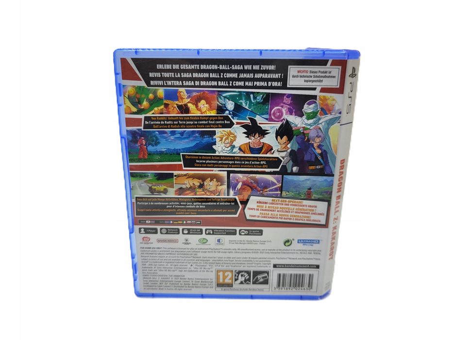 Dragon ball z kakarot gra ps5 playstation 5 rpg akcja przygodowa
