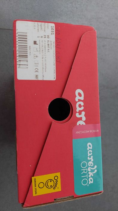 Buty ortopedyczne/do ortez Aurelka 1031 rozm. 26