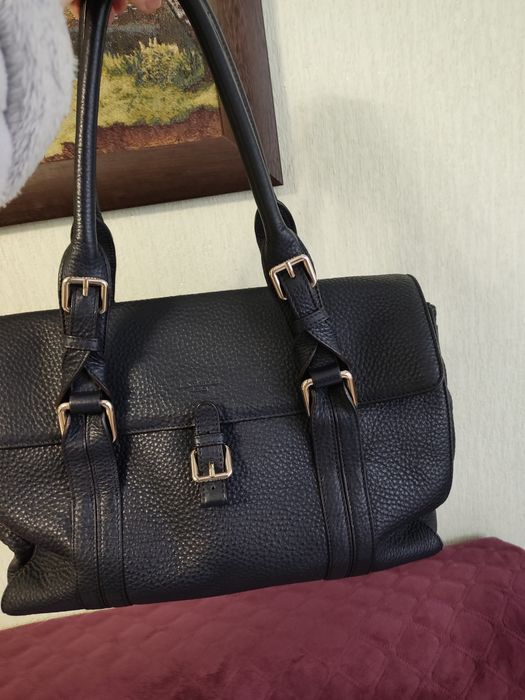 Брендовая кожаная сумка L. K. Bennett