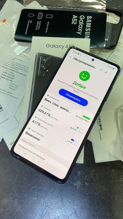 Samsung a52 8/256 Чек! Хороший стан!