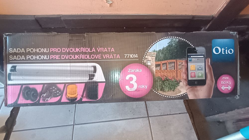 Napęd do bramy dwuskrzydlowej