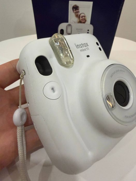 Фотоапарат миттєвого друку Instax mini 11 fujifilm сірий полароід