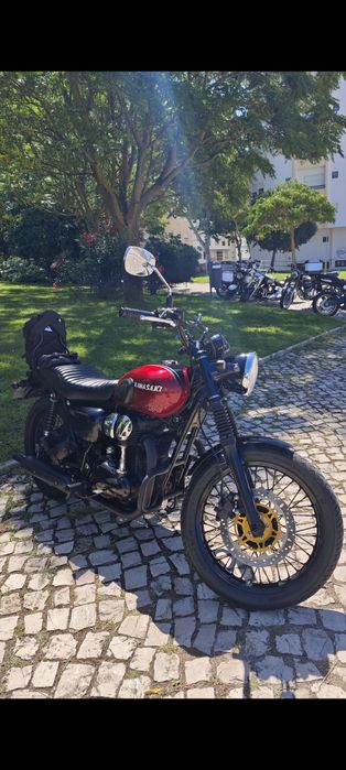 Kawasaki W800 Special Edition 2013 – Original + upgrades + extras reversíveis