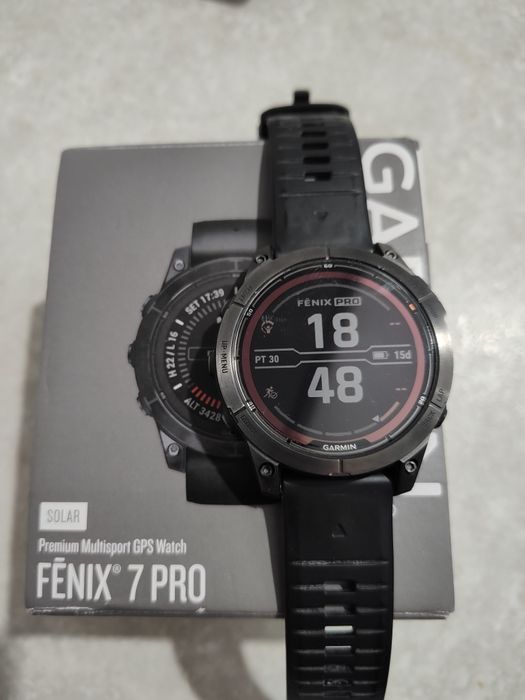 Garmin Fenix 7 pro solar, gwarancja