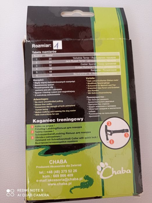 Kaganiec treningowy dla małego pieska