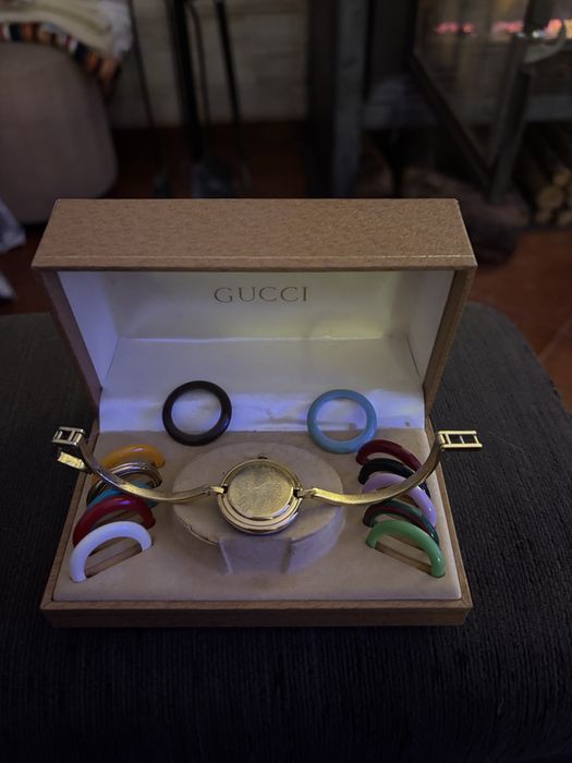 Relógio Gucci Argolas vintage
