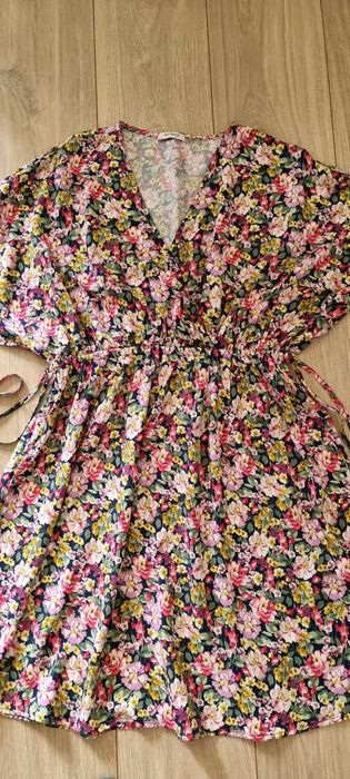 L/40 Orsay - sukienka mini w kwiatki