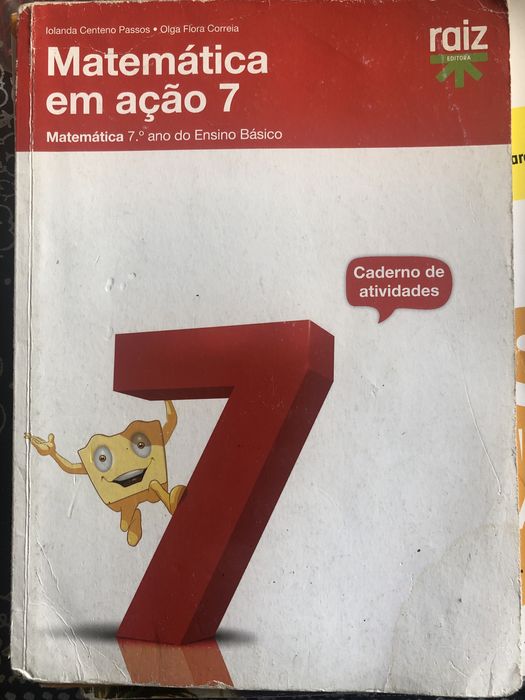 Caderno atividades Matemática em ação 7 ano