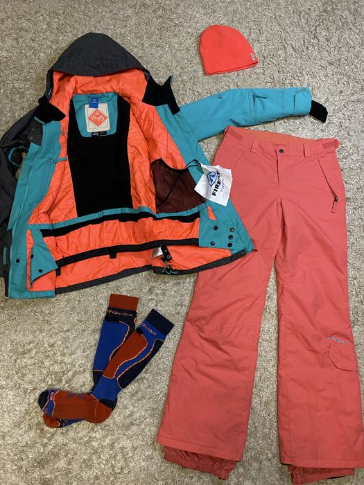 Лижний костюм/яскравий костюм для сноуборду розмір S-M
