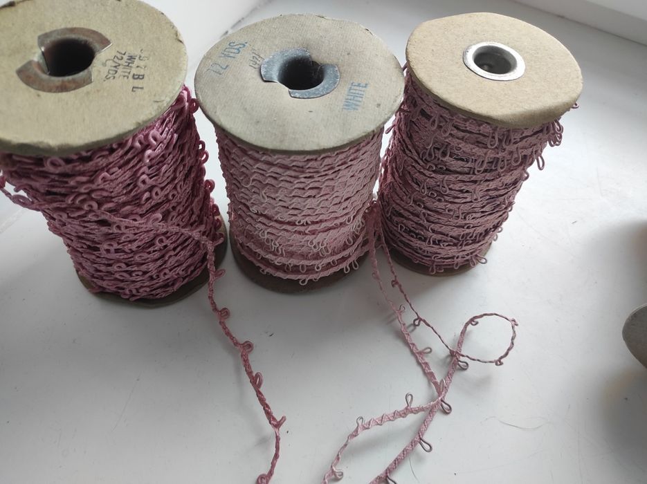 Taśma pętelkowa różowa