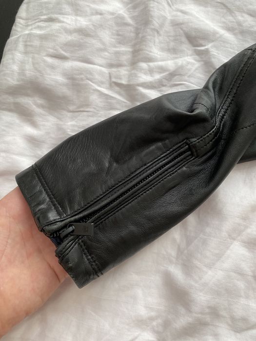 Чоловіча шкіряна куртка Massimo Dutti