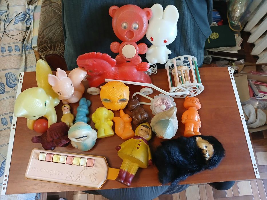 игрушки пластмассовые  ссср
