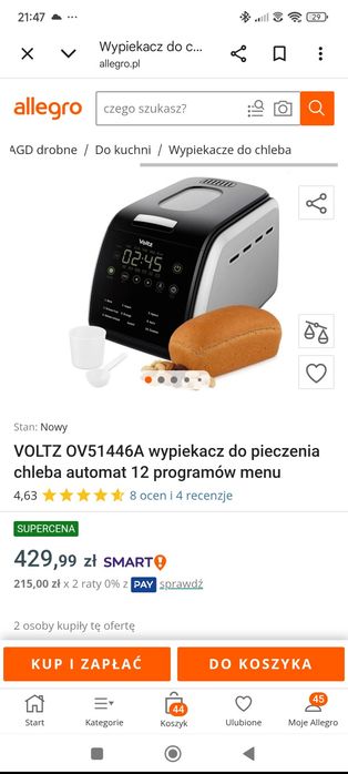Wypiekacz do chleba