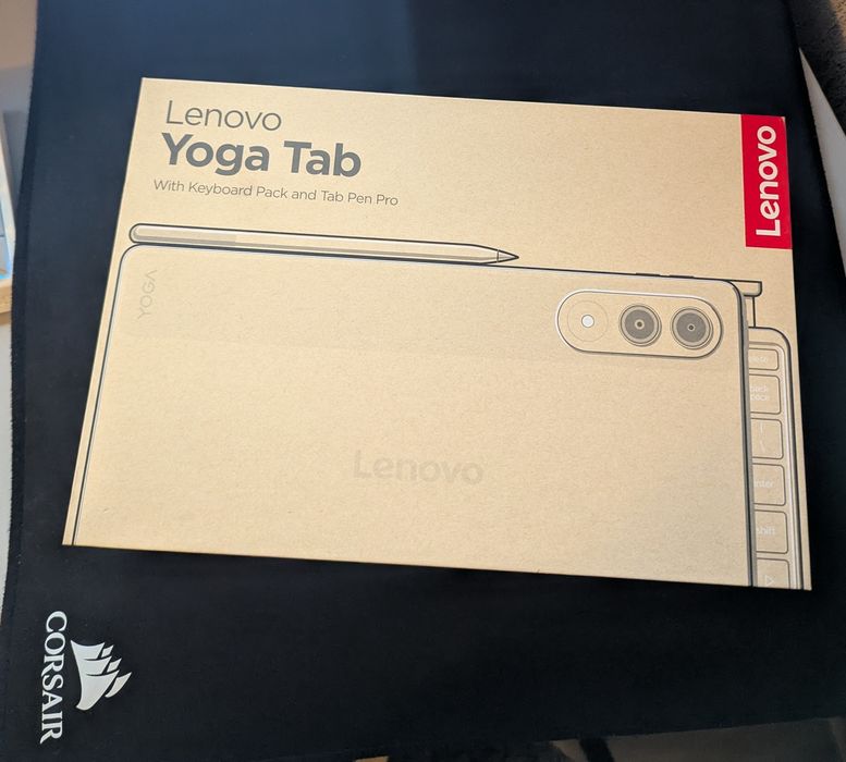 Планшет Yoga Tab 12/256 WiFi Seashell + Pen and Keyboard (ZAG60180UA)
