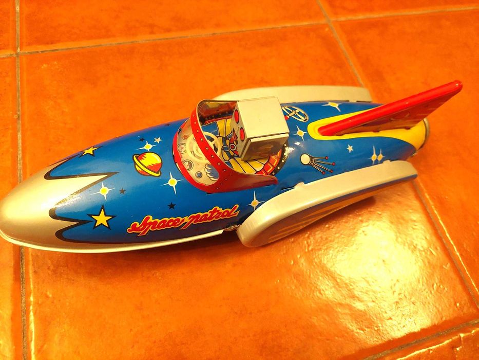 Brinquedo em Lata Space Patrol Rocket
