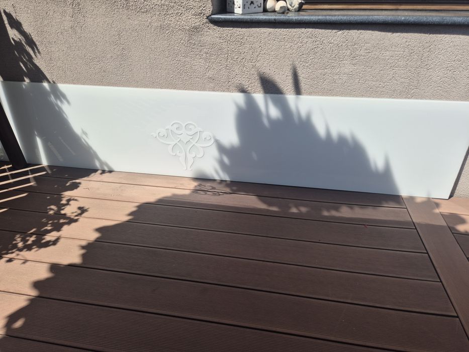 Szyba kuchenna biala, panel- DUŻY WYMIAR
