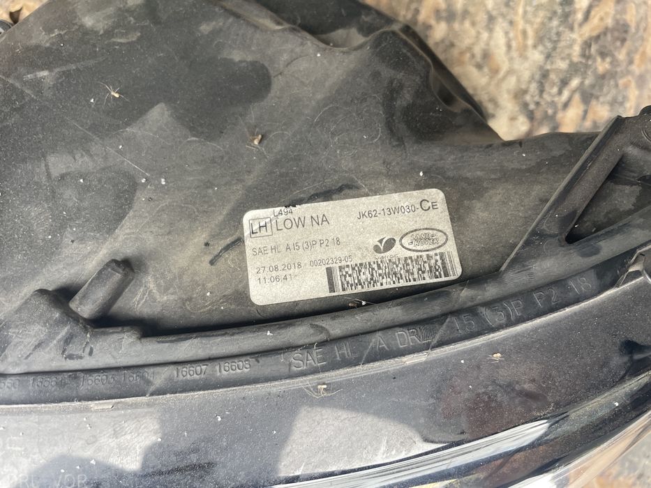 Ліва Фара Land Rover Range Rover Sport 2018 L494