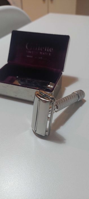 Gillette Aristocrat - lâmina de barbear vintage - baixa de preço!