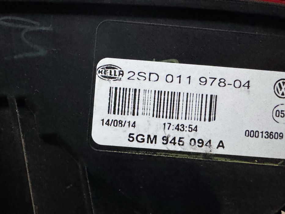 Гольф 7 golf 7 фонарі задні