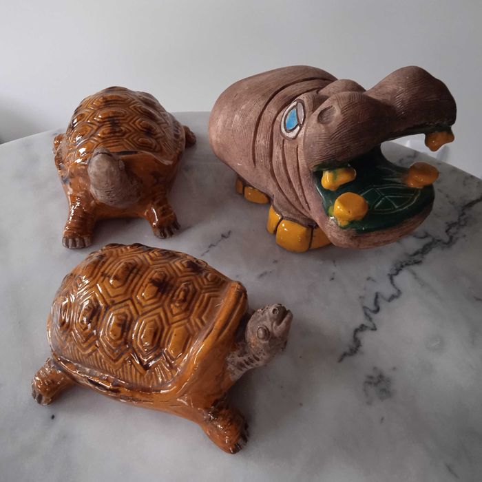 Bonecos em cerâmica