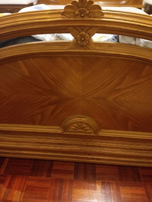 Cama de casal com colchão