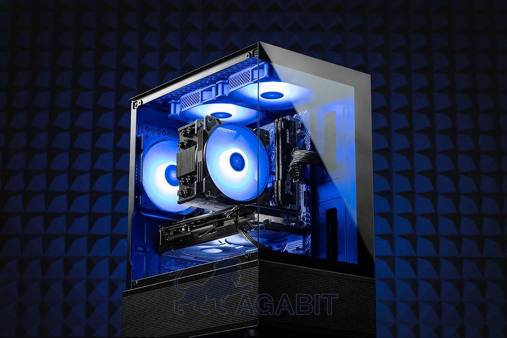Чорний ДІД! RX 580 8GB+Ryzen 5 2600+DDR4 16GB+SSD 240GB –  Ігровий комп'ютер ПК для ігор геймерський игровой компьютер