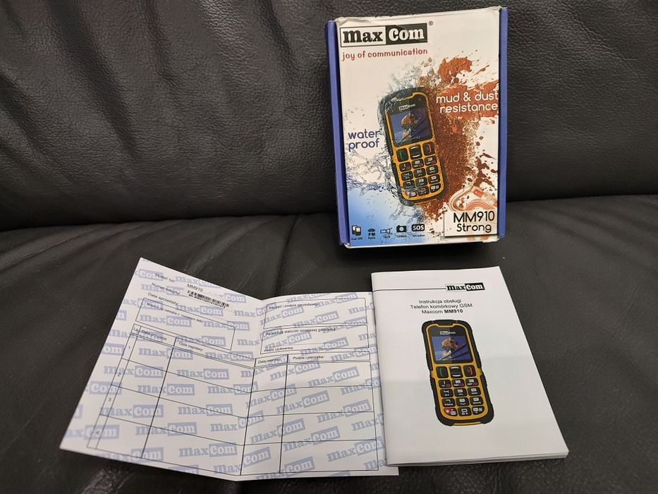 Telefon max com MM910 Strong