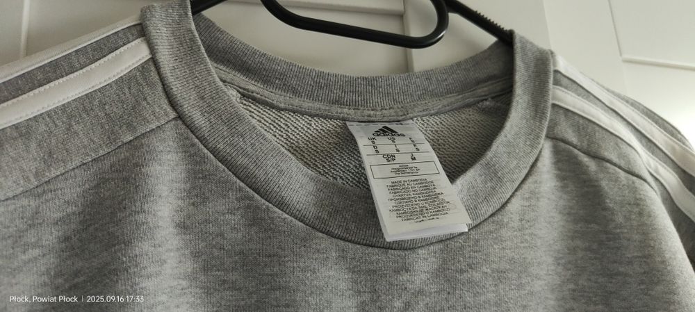 Bluza Adidas młodzieżowa, 165-170, rozm. S oryginalna