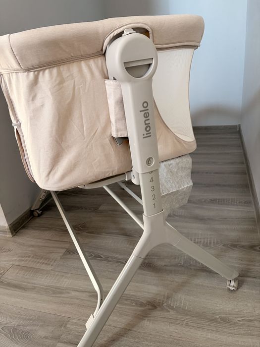 Łóżeczko dostawne LIONELO Leonie Plus 3w1 Beżowy