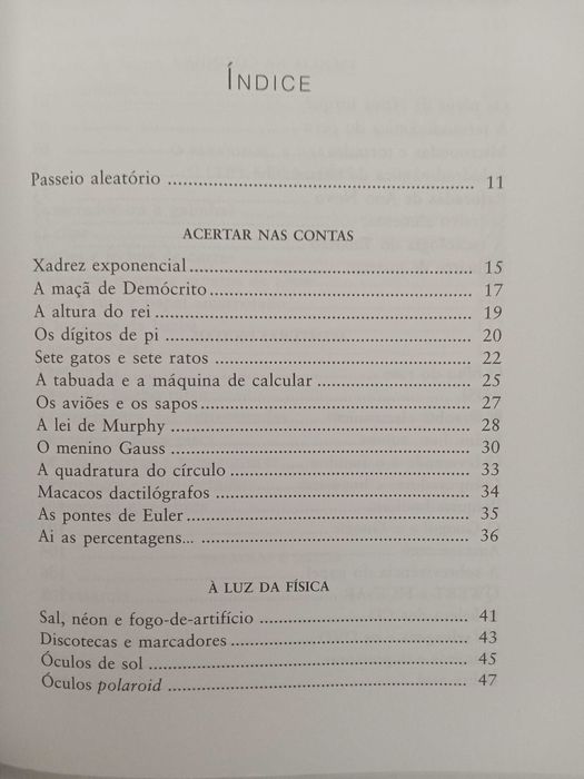 Passeio aleatório - Nuno Crato