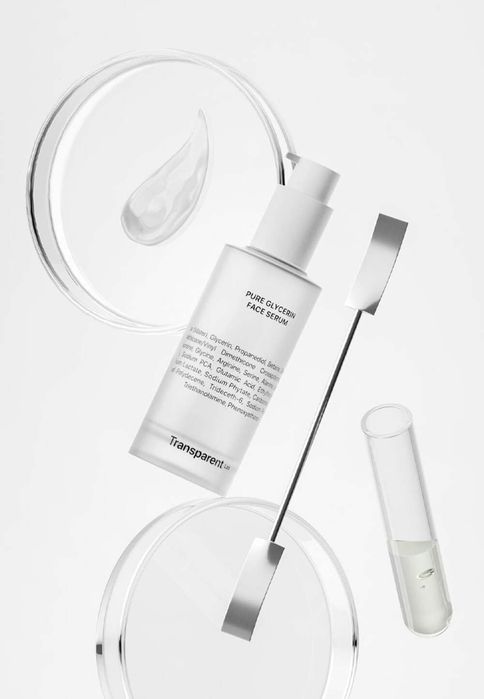 transparent lab pure glycerin serum nawilżające