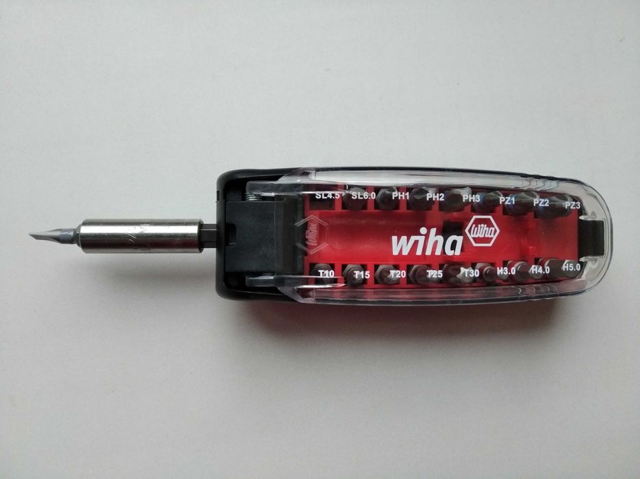 отвертка с набором насадок Wiha Crocodile Mouth Bite Set