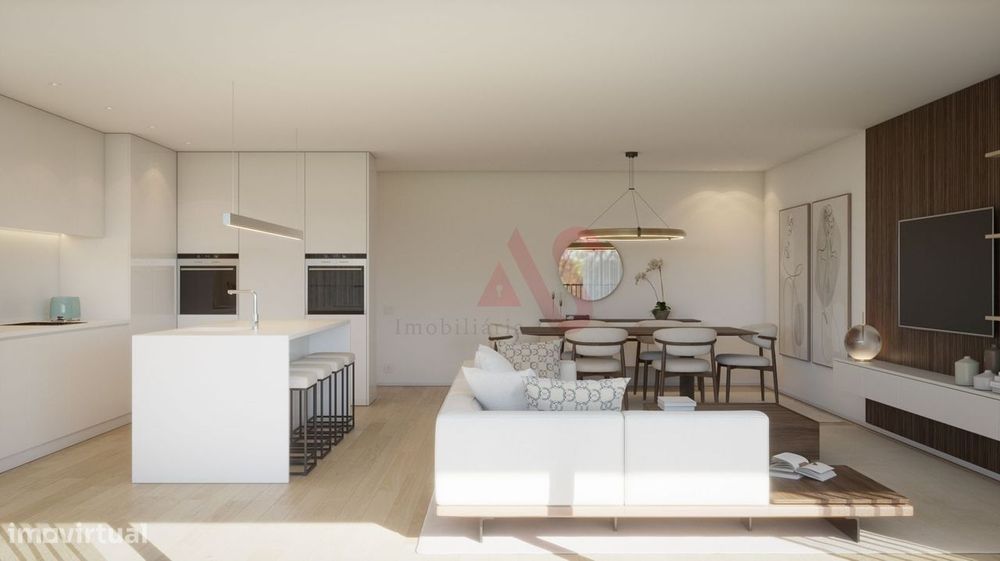 Apartamento T2 Moderno em Nogueira, Braga – Conforto, Estilo e Localiz — Nogueira, Fraião E Lamaçães, Braga